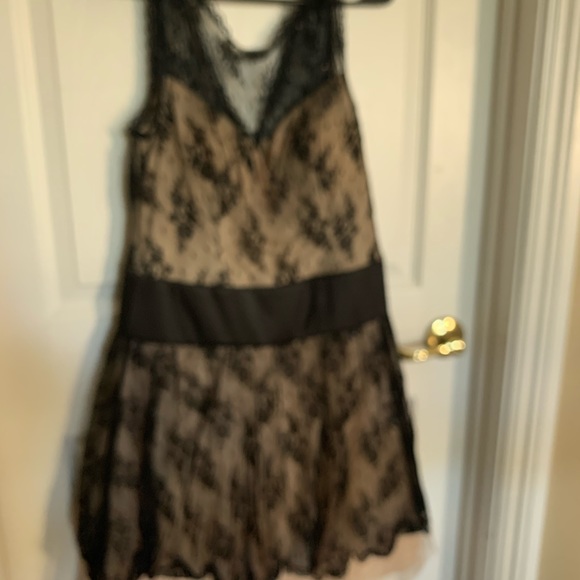 Girls dress Black/cream - Picture 2 of 3
